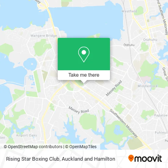 Rising Star Boxing Club map