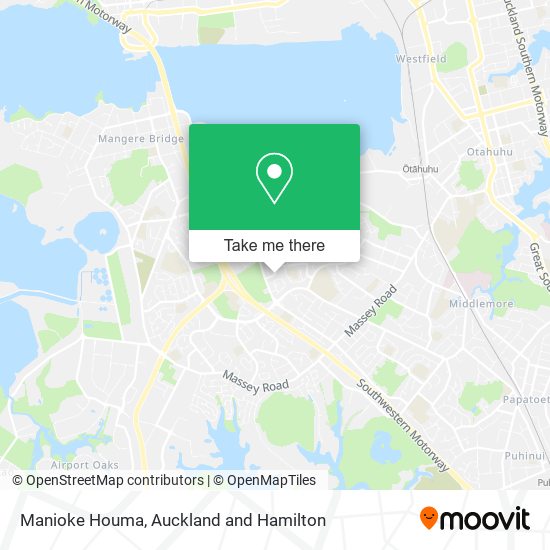 Manioke Houma map