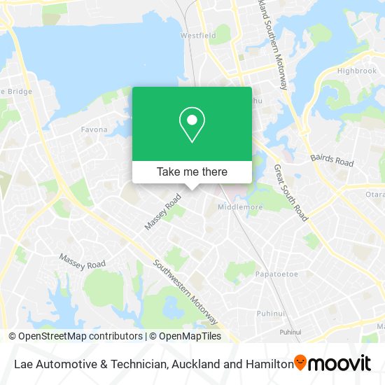 Lae Automotive & Technician map