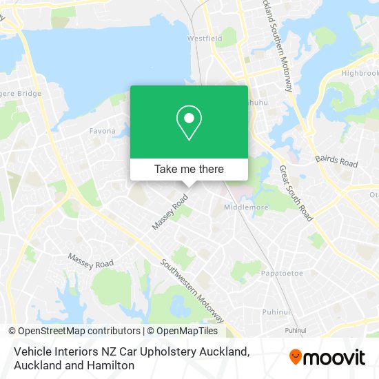 Vehicle Interiors NZ Car Upholstery Auckland map