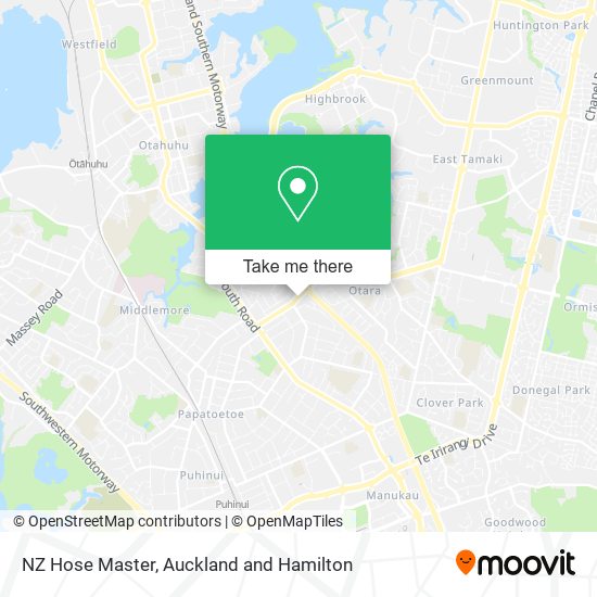 NZ Hose Master map