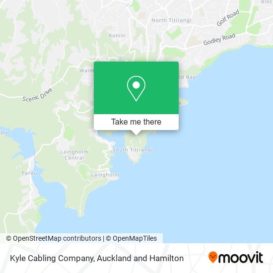 Kyle Cabling Company map