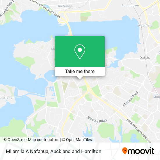 Milamila A Nafanua map
