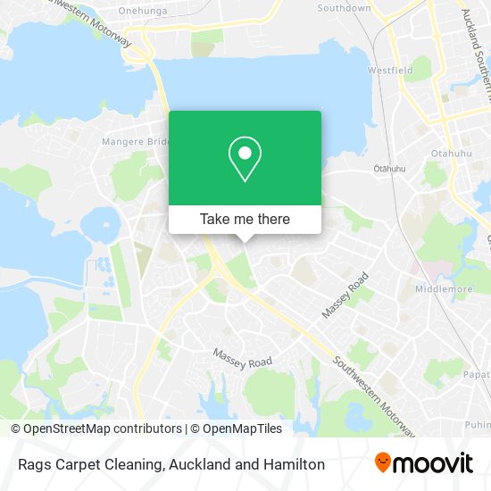 Rags Carpet Cleaning map