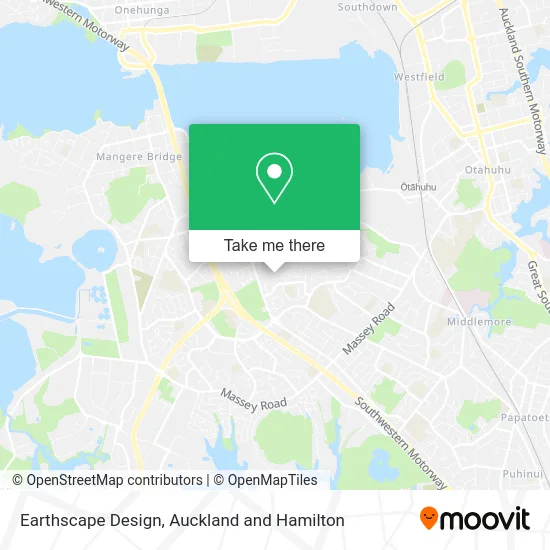 Earthscape Design map