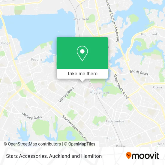 Starz Accessories map