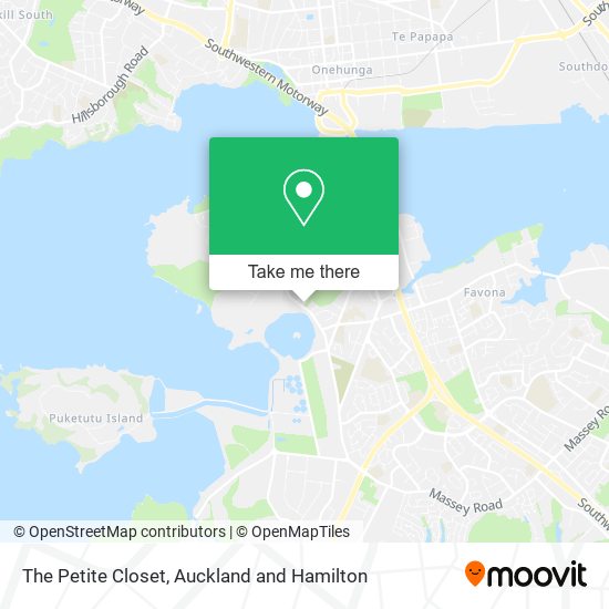 The Petite Closet map