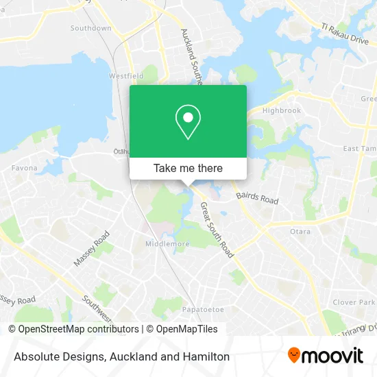 Absolute Designs map