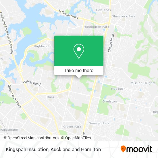 Kingspan Insulation map