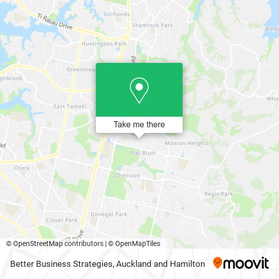 Better Business Strategies map