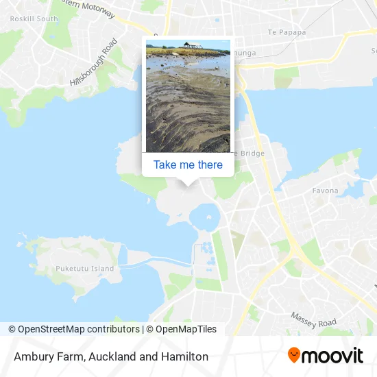 Ambury Farm map