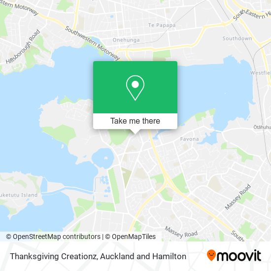 Thanksgiving Creationz map