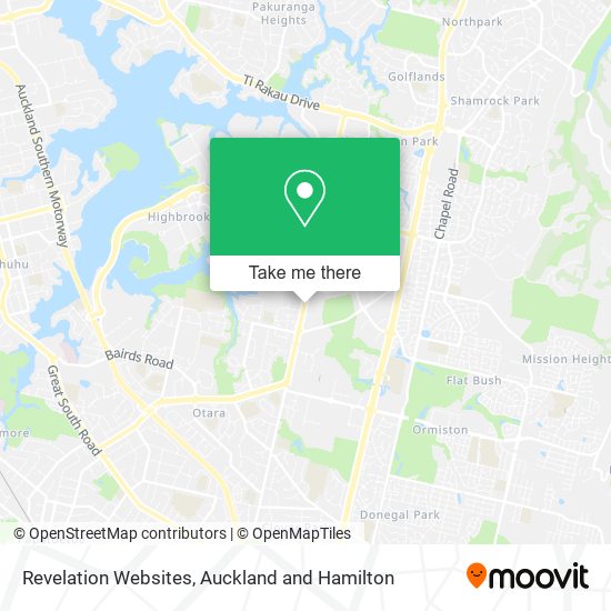 Revelation Websites map