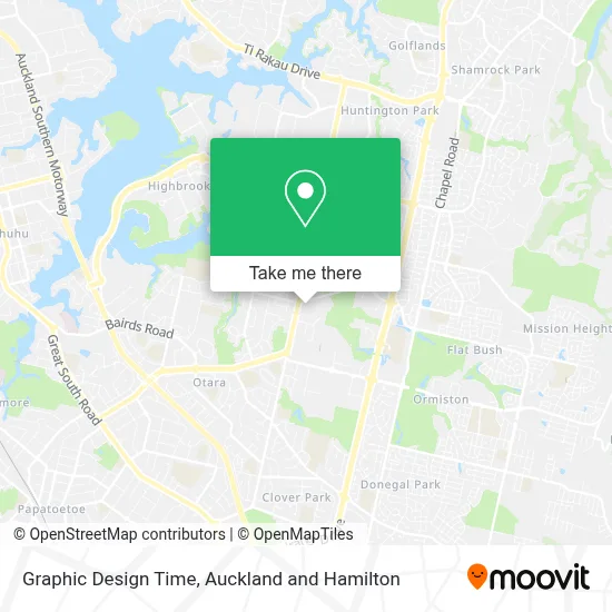 Graphic Design Time map