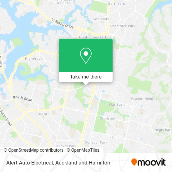 Alert Auto Electrical map