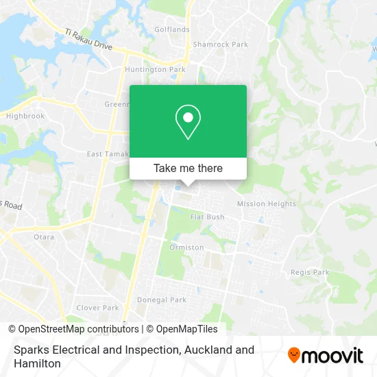 Sparks Electrical and Inspection map
