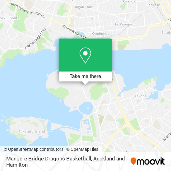 Mangere Bridge Dragons Basketball map