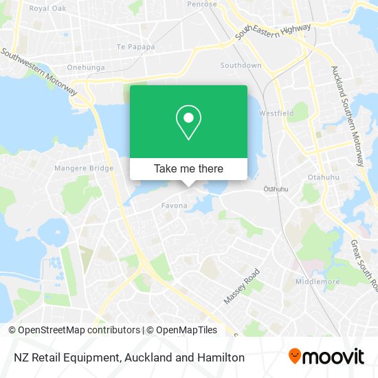 NZ Retail Equipment map