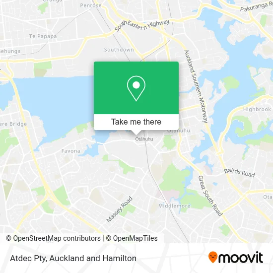 Atdec Pty map