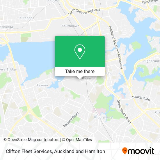 Clifton Fleet Services map