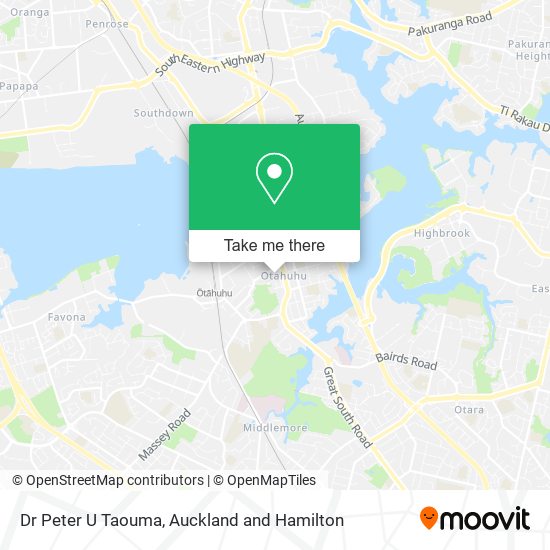 Dr Peter U Taouma map