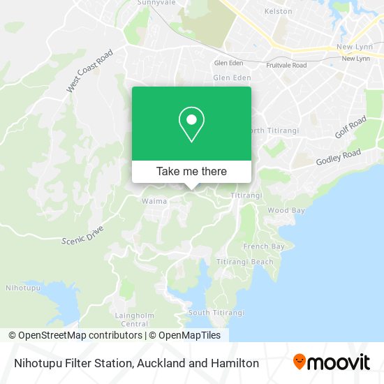 Nihotupu Filter Station地图