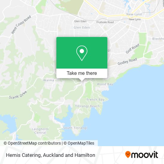 Hemis Catering map