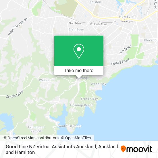 Good Line NZ Virtual Assistants Auckland map