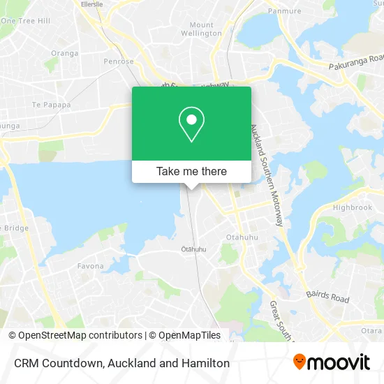 CRM Countdown map