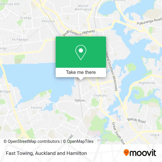 Fast Towing map