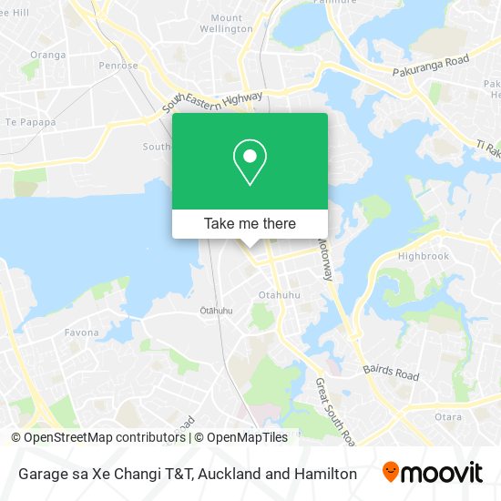 Garage sa Xe Changi T&T map