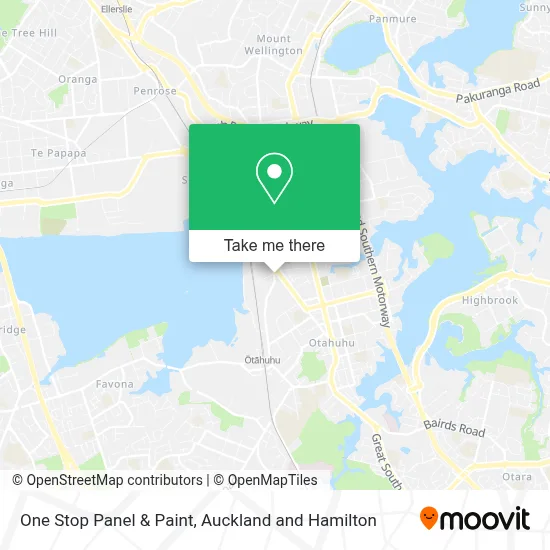 One Stop Panel & Paint map