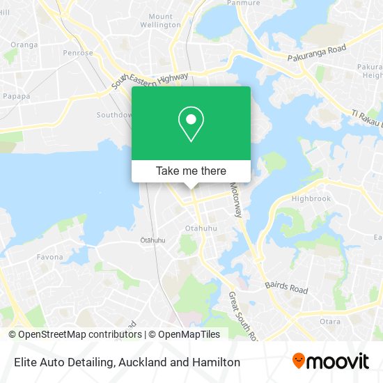 Elite Auto Detailing map