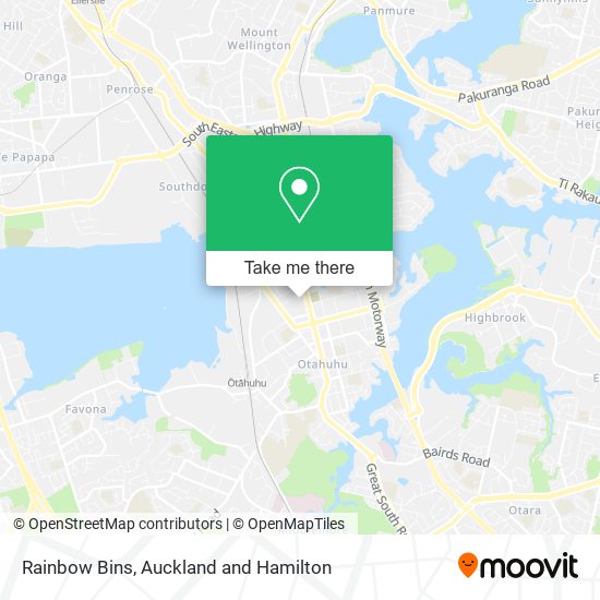 Rainbow Bins map