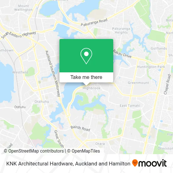 KNK Architectural Hardware map