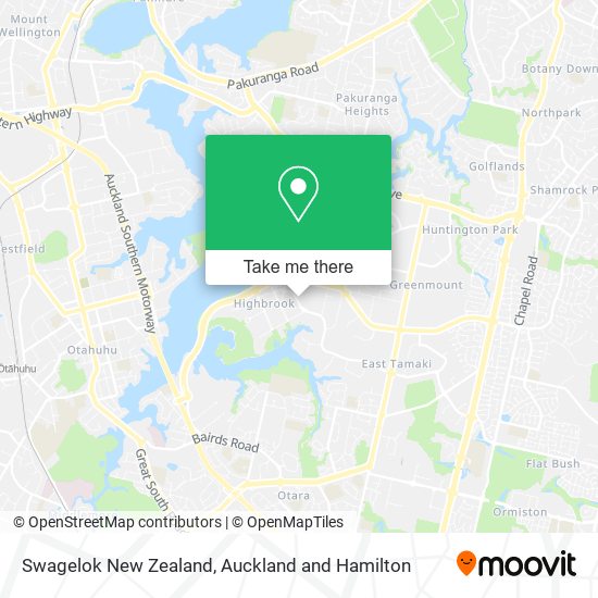 Swagelok New Zealand地图