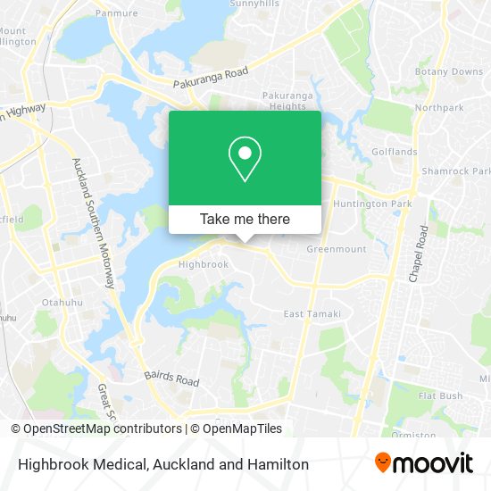 Highbrook Medical map