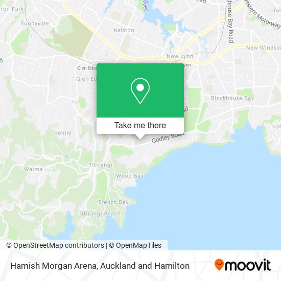 Hamish Morgan Arena map