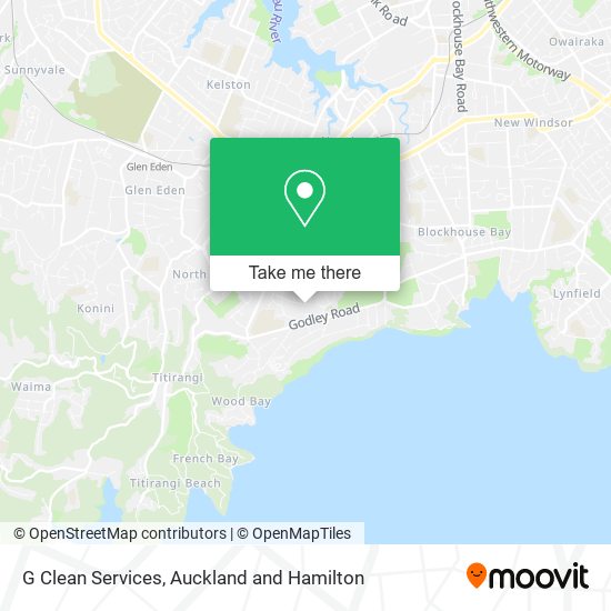 G Clean Services map