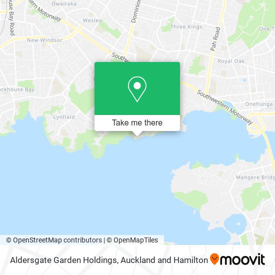 Aldersgate Garden Holdings map