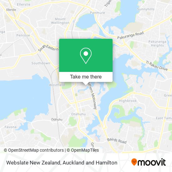 Webslate New Zealand地图