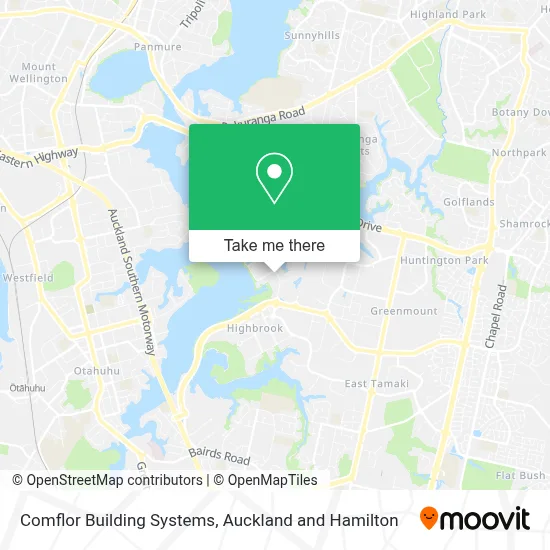 Comflor Building Systems map