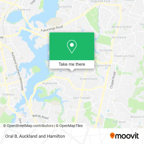 Oral B map