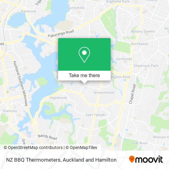 NZ BBQ Thermometers map