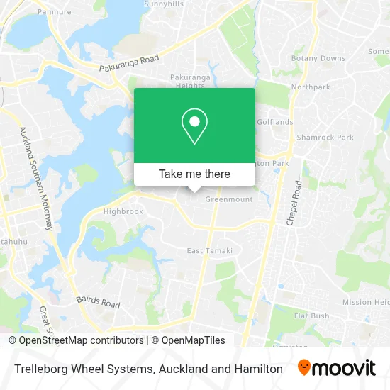 Trelleborg Wheel Systems map