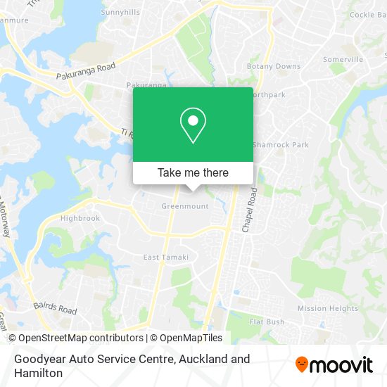 Goodyear Auto Service Centre map