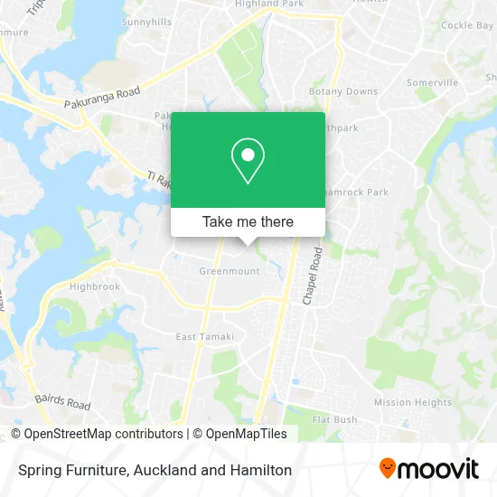 Spring Furniture map