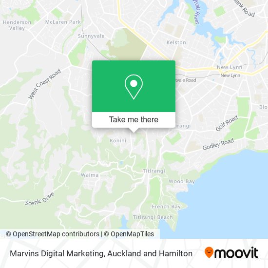 Marvins Digital Marketing map