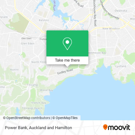 Power Bank map