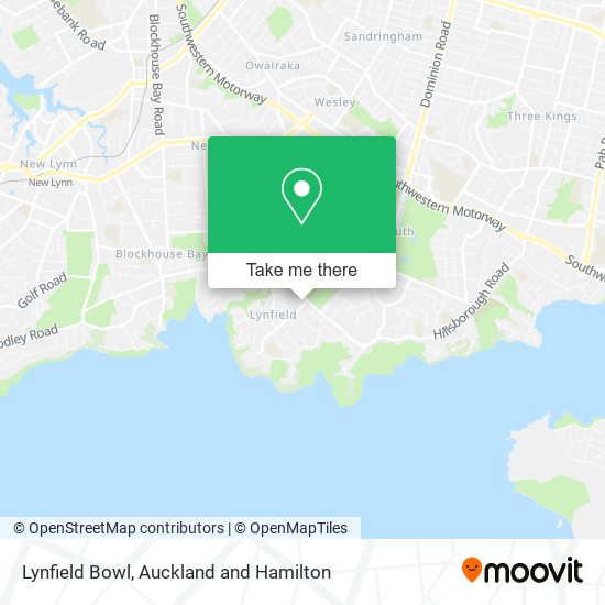 Lynfield Bowl map